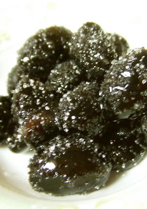おせちの黒豆で(~o~)黒豆の甘納豆♪-レシピのメイン写真