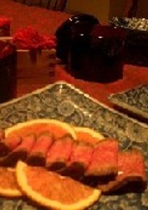 オレンジなローストビーフ-レシピのメイン写真