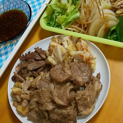 焼肉 トップ 野菜 フライパン