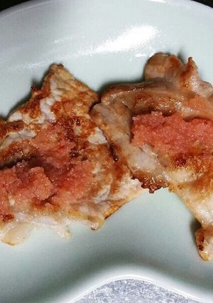 明太子の焼肉-レシピのメイン写真