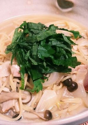 フライパン1つで♪コンソメスープパスタ☆-レシピのメイン写真