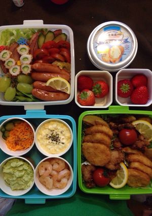 セルフサンドイッチおかず♪(´ε` )-レシピのメイン写真