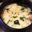 わさびで食べる☆鮭のお粥