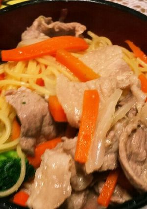 和風味噌パスタ-レシピのメイン写真