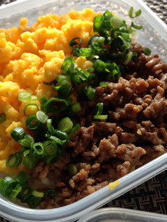 三色そぼろご飯-レシピのメイン写真