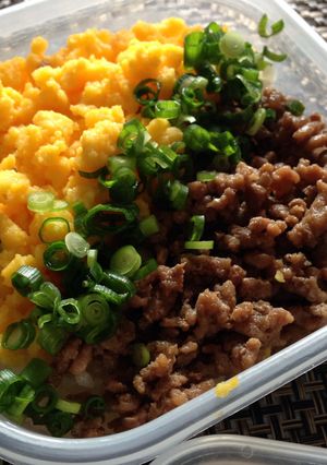三色そぼろご飯-レシピのメイン写真