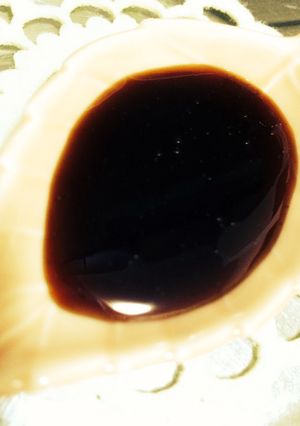 レンジで簡単♪ハチミツ入り黒蜜-レシピのメイン写真