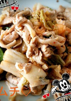 ご飯に合う！豚キムチ♡-レシピのメイン写真
