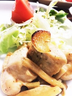 **鶏もも肉ときのこのソテー**-レシピのメイン写真
