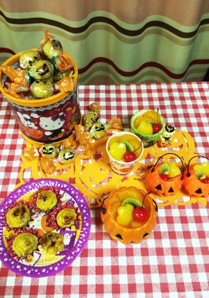 2014ハロウィンデザート-レシピのメイン写真