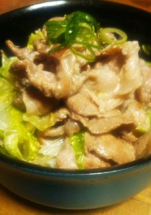 ５分で完成豚こまのポン酢かけ-レシピのメイン写真
