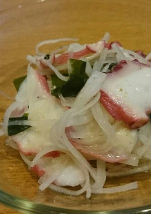 タコと大根のサラダ-レシピのメイン写真