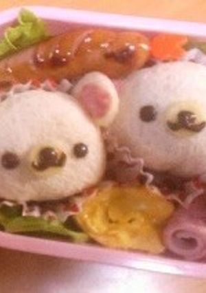 こりらっくま♡さんどいっち-レシピのメイン写真