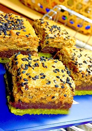 メレンゲきな粉と餡子の和タルトケーキ-レシピのメイン写真
