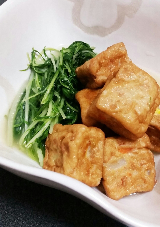 ササッと簡単☆水菜とがんもの煮びたし-レシピのメイン写真