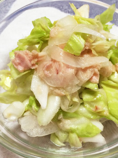 新キャベツと新玉のさっぱりサラダ♪-レシピのメイン写真