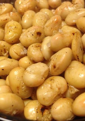 5分で出来るお酒のつまみ！大豆の塩炒り-レシピのメイン写真
