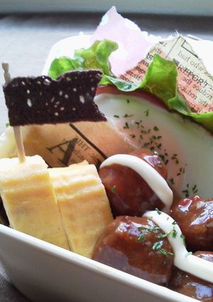 お弁当に~白だしちょいたし目玉焼き~-レシピのメイン写真
