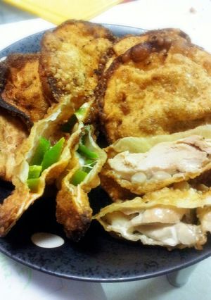 余った餃子の皮で!おもしろ 揚げピザ-レシピのメイン写真