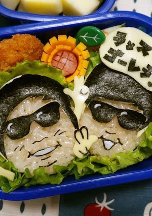 キャラ弁 8.6秒 ラッスンゴーレライ♪-レシピのメイン写真