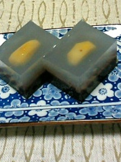 寒天の栗羊羹-レシピのメイン写真