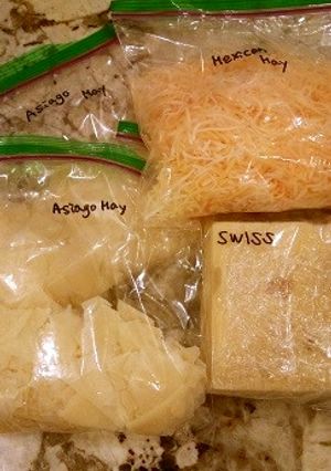 簡単 チーズ 冷凍保存-レシピのメイン写真