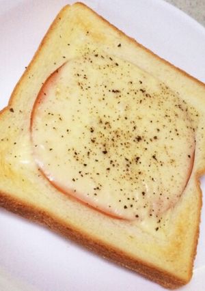 ハムチーズトースト-レシピのメイン写真