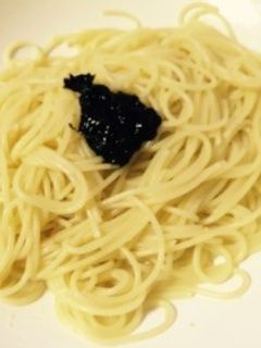 時短簡単!混ぜるだけ海苔わさびパスタ!-レシピのメイン写真