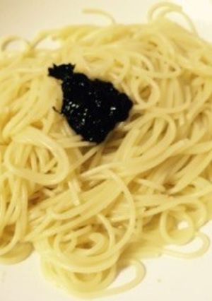 時短簡単！混ぜるだけ海苔わさびパスタ！-レシピのメイン写真