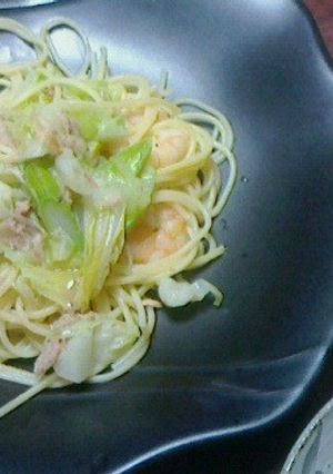 春キャベツのスパゲッティー-レシピのメイン写真