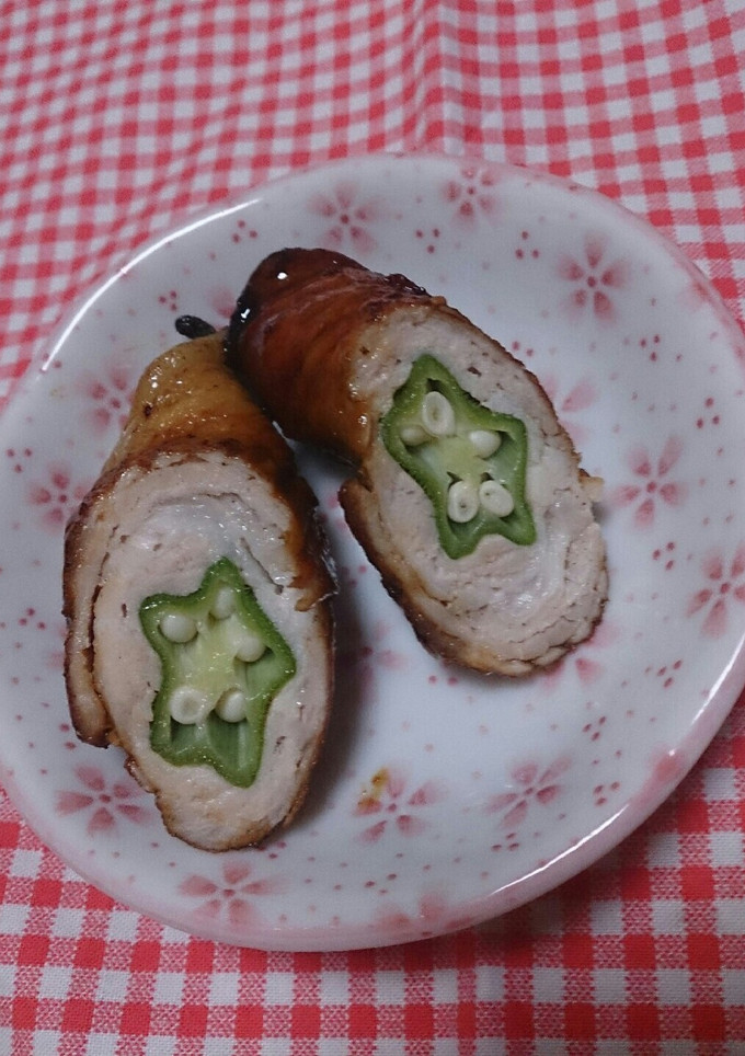 オクラの豚肉巻き～お弁当-レシピのメイン写真