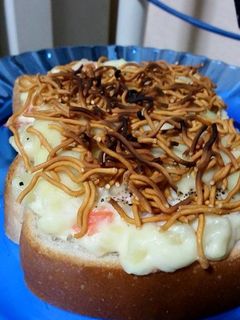 焼きポテサラチーズベビースタートースト!-レシピのメイン写真