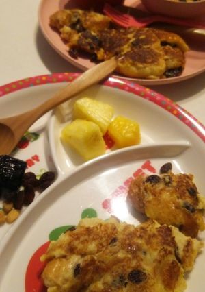 ロールパンで☆とろとろフレンチトースト♪-レシピのメイン写真