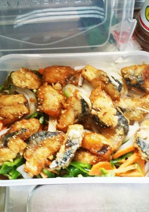 サバの南蛮漬け☆野菜シャキシャキ☆-レシピのメイン写真