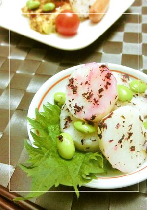 さっぱり紫蘇レモン＊長芋のゆかり酢和え-レシピのメイン写真