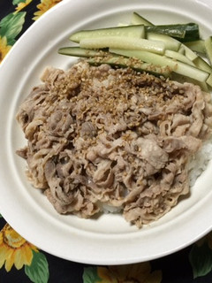 牛肉と胡瓜の✿サラダ風丼✿-レシピのメイン写真