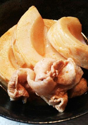 たけのこと豚肉のピリ辛煮-レシピのメイン写真