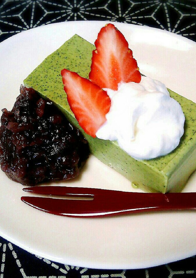 意外と簡単？！本格とろける抹茶ババロア-レシピのメイン写真
