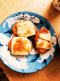 *さつま揚げチーズのせ*-レシピのメイン写真