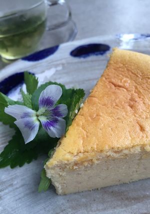 スフレチーズケーキ-レシピのメイン写真