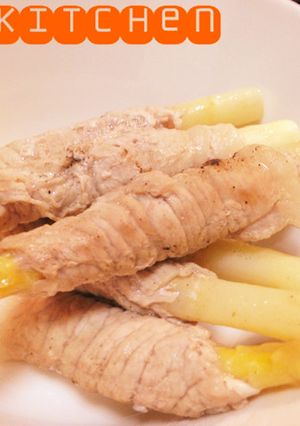 おつまみにも、ホワイトアスパラの肉巻き-レシピのメイン写真