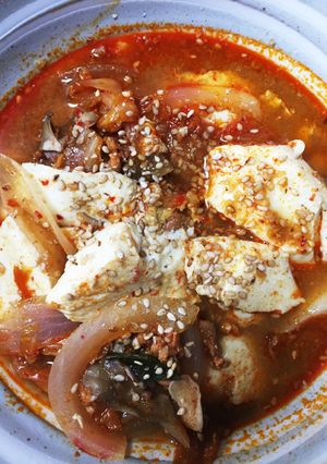 豆腐チゲ-レシピのメイン写真