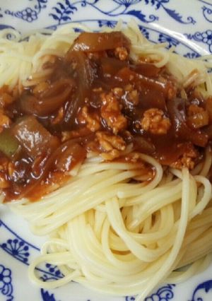 ノンオイルでミートソースパスタ-レシピのメイン写真