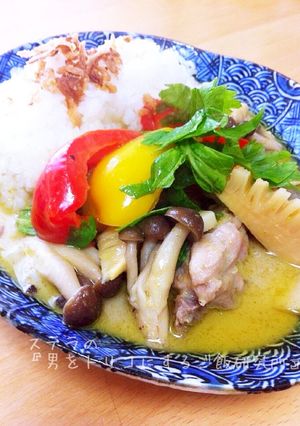 ママ友絶賛！切って煮るだけ簡単タイカレー-レシピのメイン写真