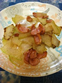 冬瓜の炒め物-レシピのメイン写真