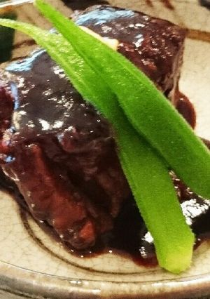 豚バラの赤だし煮(^-^)/-レシピのメイン写真