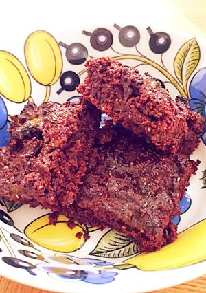 小麦粉/ 砂糖/ 卵ゼロの味噌ブラウニー-レシピのメイン写真