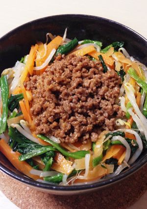 おこげ付き☆簡単ビビンバ丼-レシピのメイン写真