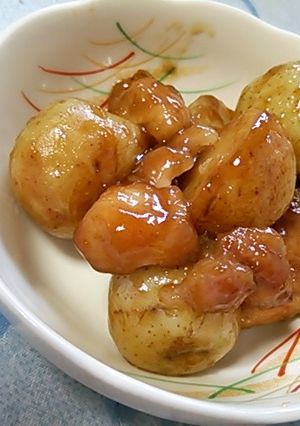 新じゃがと鶏肉の甘辛照り煮-レシピのメイン写真