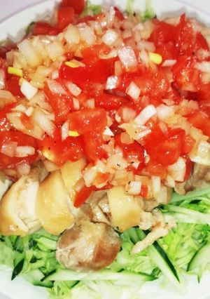 チキンのおかずサラダ-レシピのメイン写真